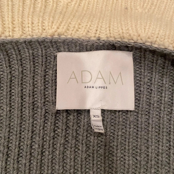 RARE Adam Lippes heavy long 100% wool sweater, XS - Picture 3 of 5